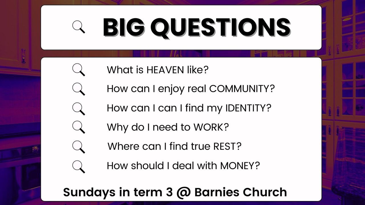 Sermon Series Big Questions